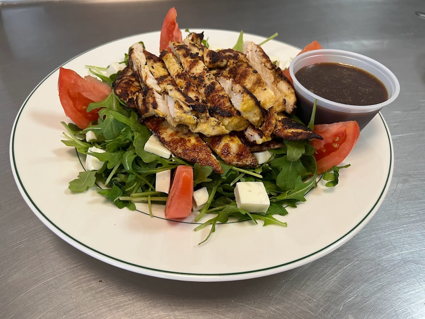Fresh salads at Jefry's Pizza Parsippany NJ